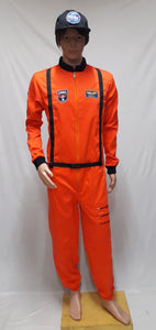 Astronaut Orange Costume 3
