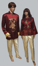 Load image into Gallery viewer, Chinese Maroon Costume 2