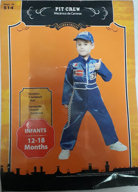 Pit Crew Costume for Kids 2y