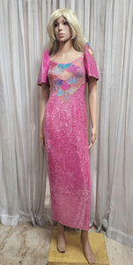 Filipiniana Sequined Gown