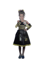 Load image into Gallery viewer, Black bee costume for kids / Bumblebee Dress