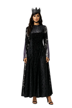 Load image into Gallery viewer, maleficent black gown