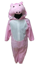 Load image into Gallery viewer, pink overall with white on belly or tummy