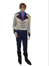 Load image into Gallery viewer, Prince Hans, gray coat, blue pants with boot cover