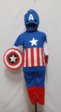 Captain America Costume for kids (4yo, 5yo, 6yo)