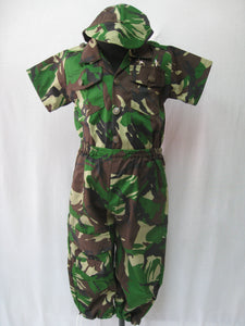 Army Costume for Kids 5yo -7yo