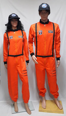 Astronaut Orange Costume 4