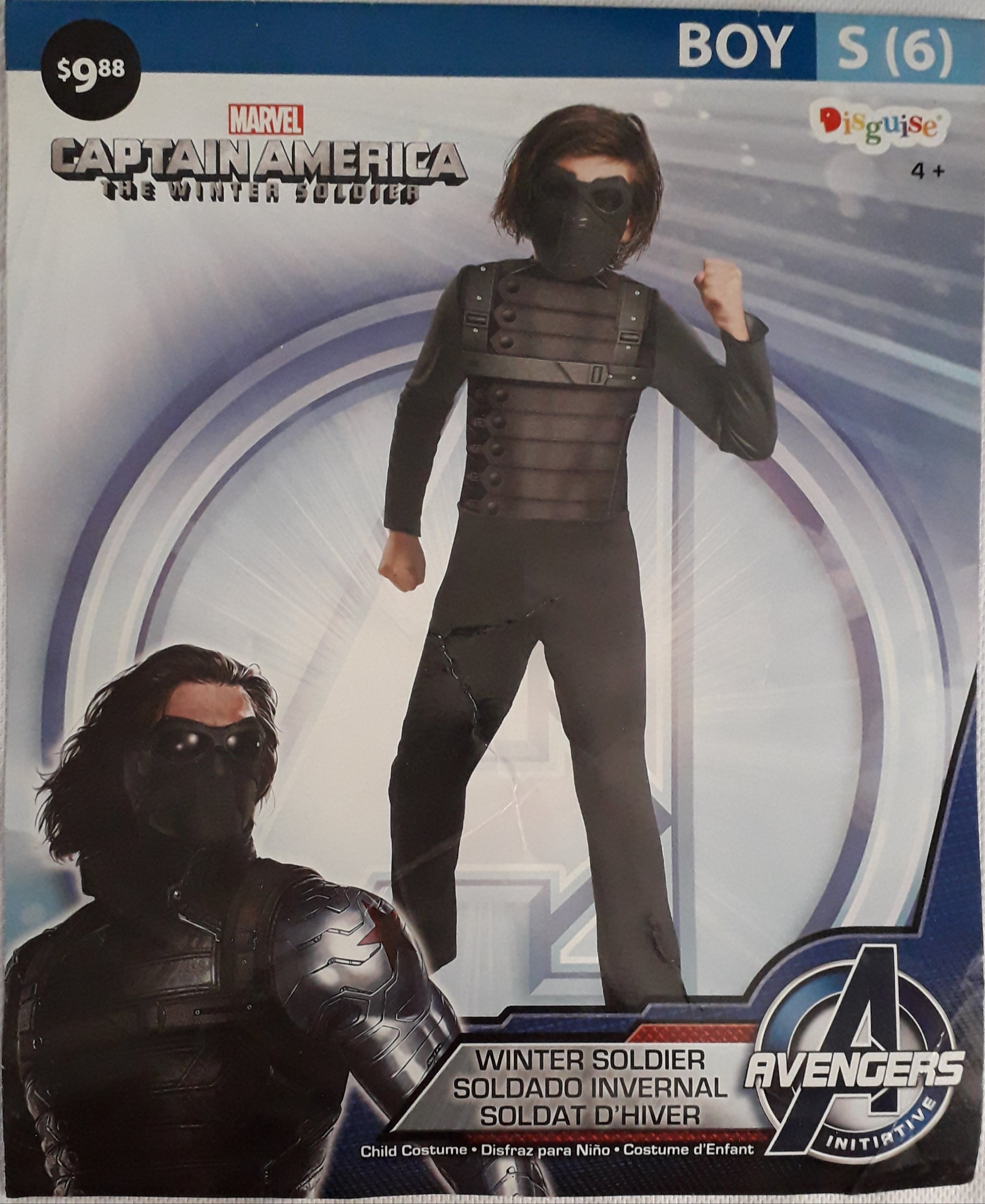 Captain america winter soldier costume hotsell