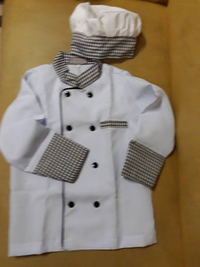 Chef Costume for Kids 3-4y