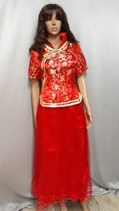 Chinese Red Costume 1