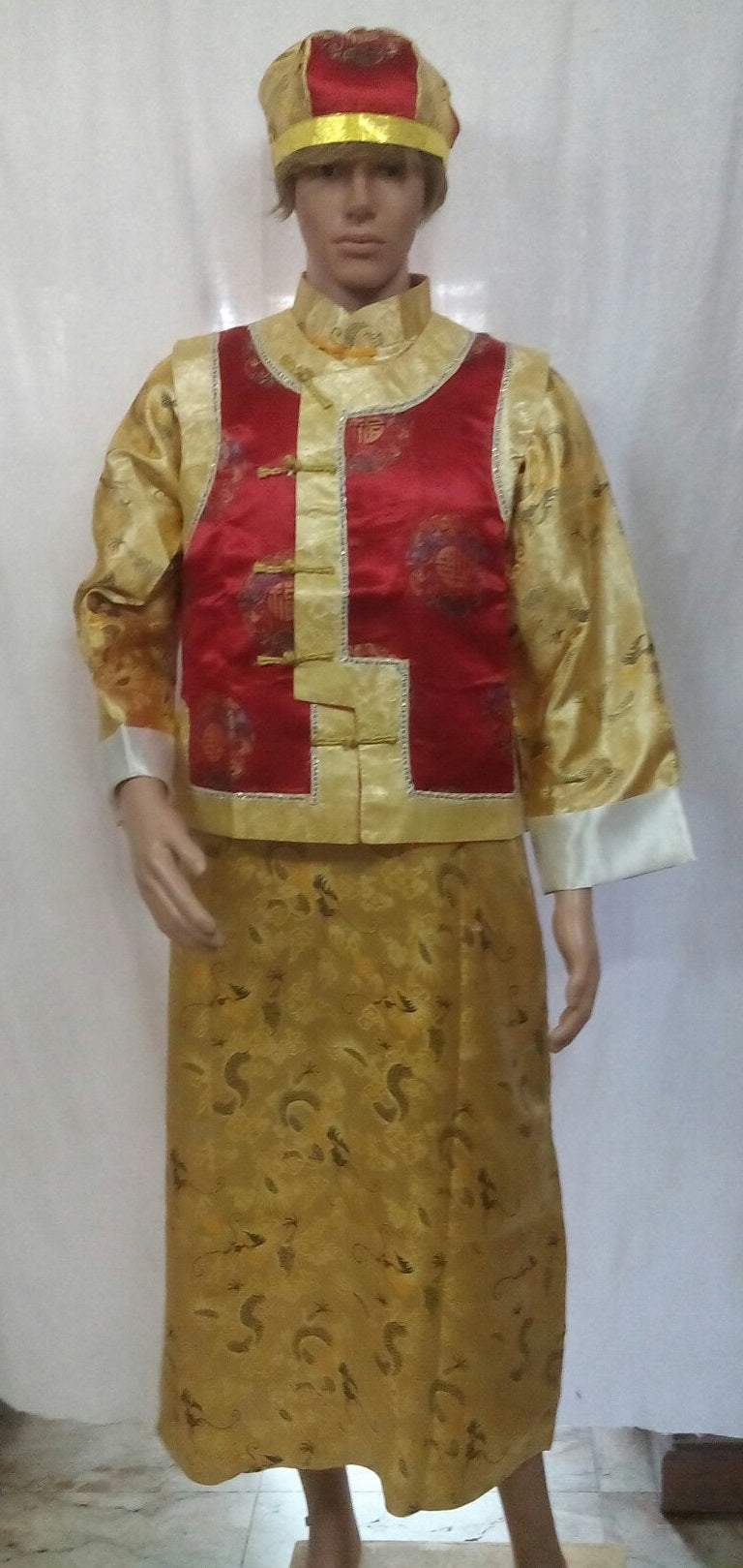 Chinese Gold Costume