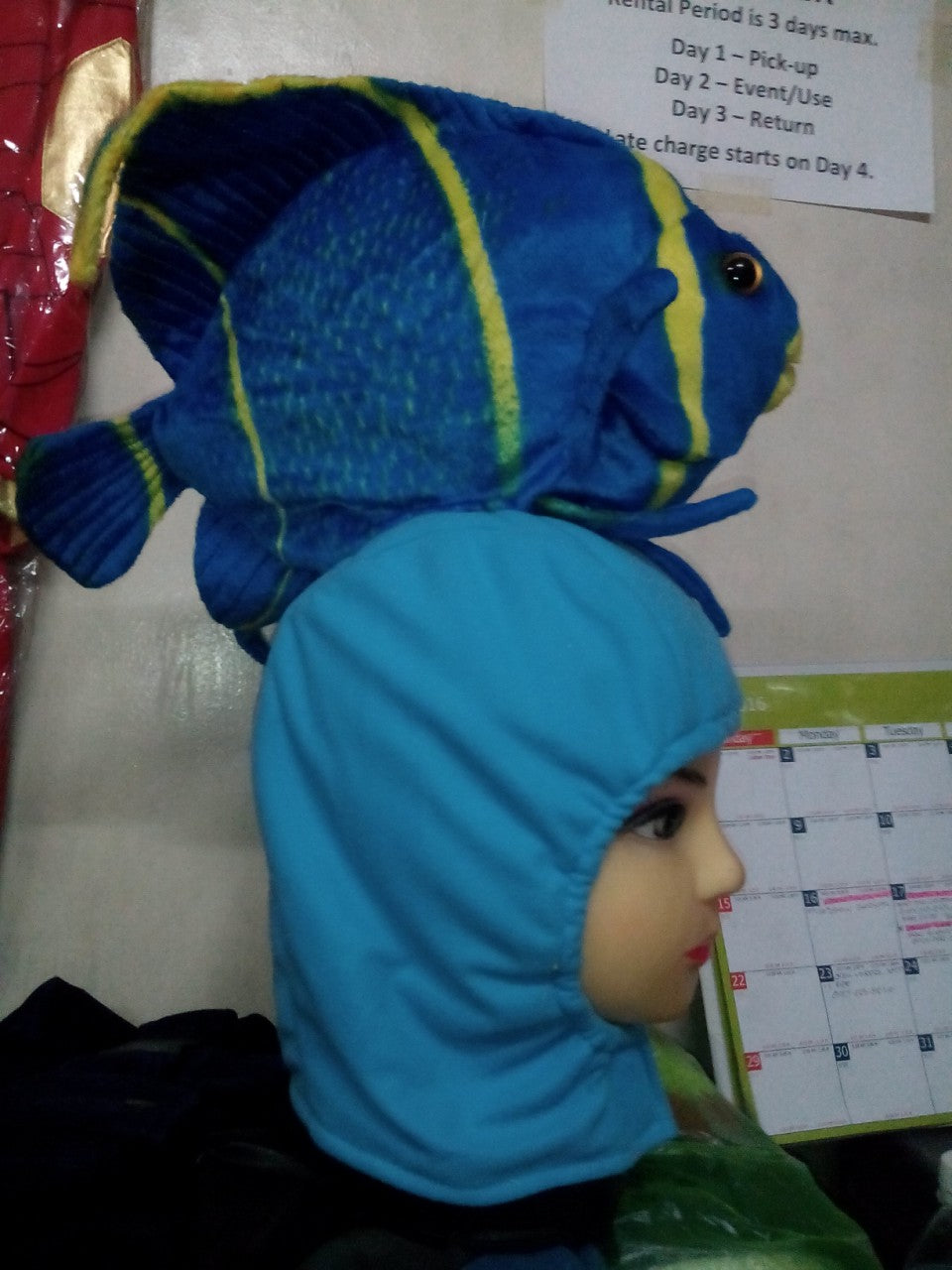 Fish Headdress – Sonia Lee's Costume Central, image size:960x1280