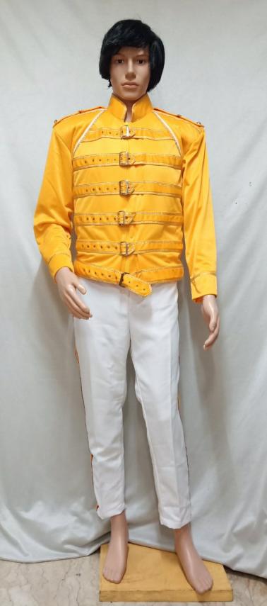 Freddie Mercury Rock Star Costume