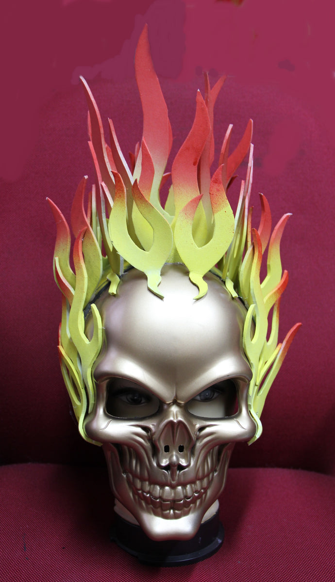 Ghost Rider Mask – Sonia Lee's Costume Central