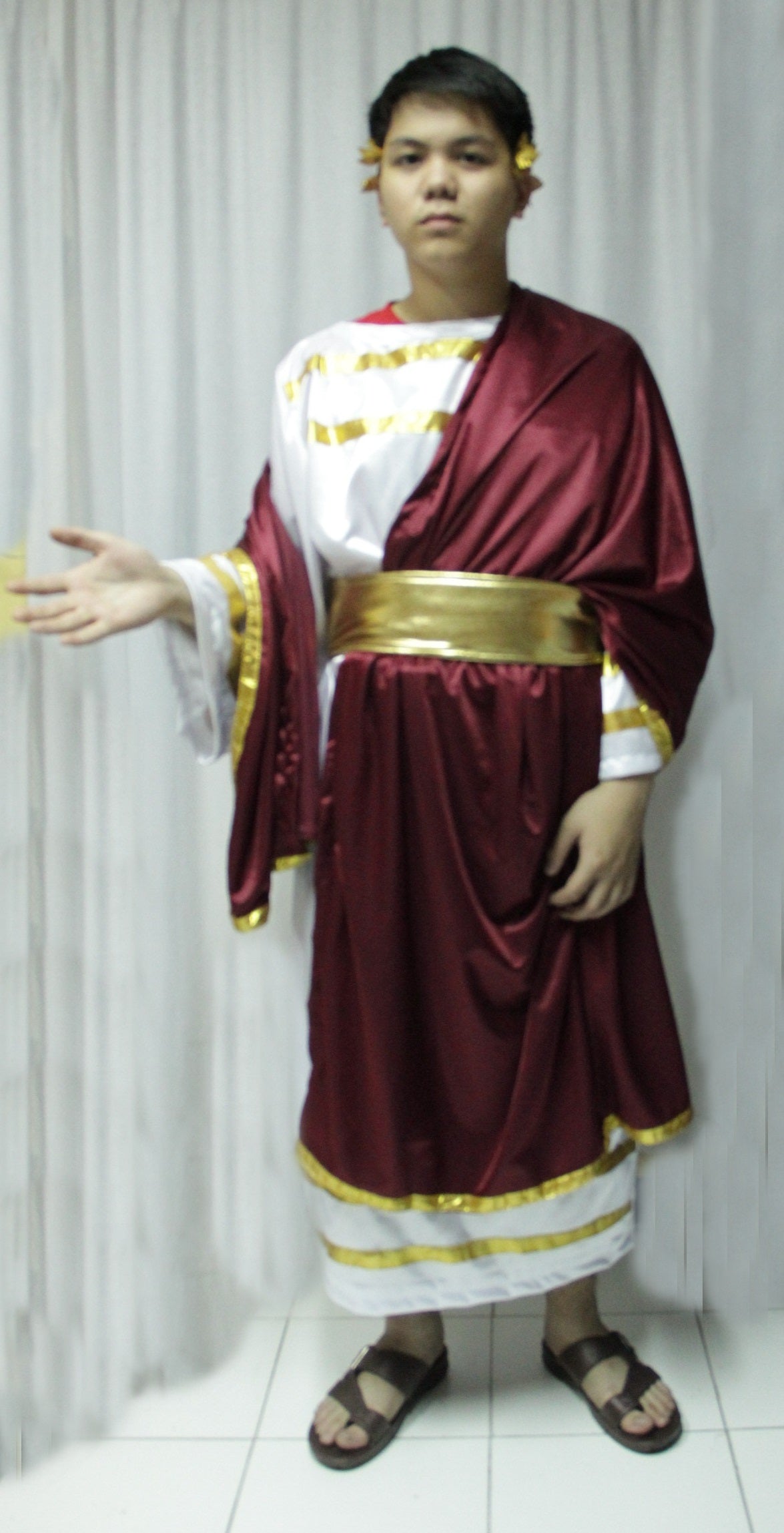julius caesar dress Rubies Costume for Adults, Men's Standard : Clothing, Shoes & Jewelry Piece Set) Pair this with Dreamgirls womens costume Adult Caesar Toga Greek Roman