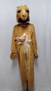 Kangaroo Animal Safari Costume for Kids (5-6yo)