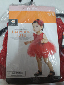 Lady Bug Costume for Kids 6mos