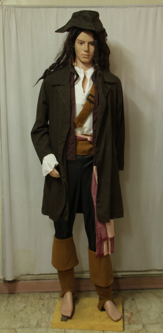 Pirate Jack Sparrow 1 / Pirates of the Caribbean Costume