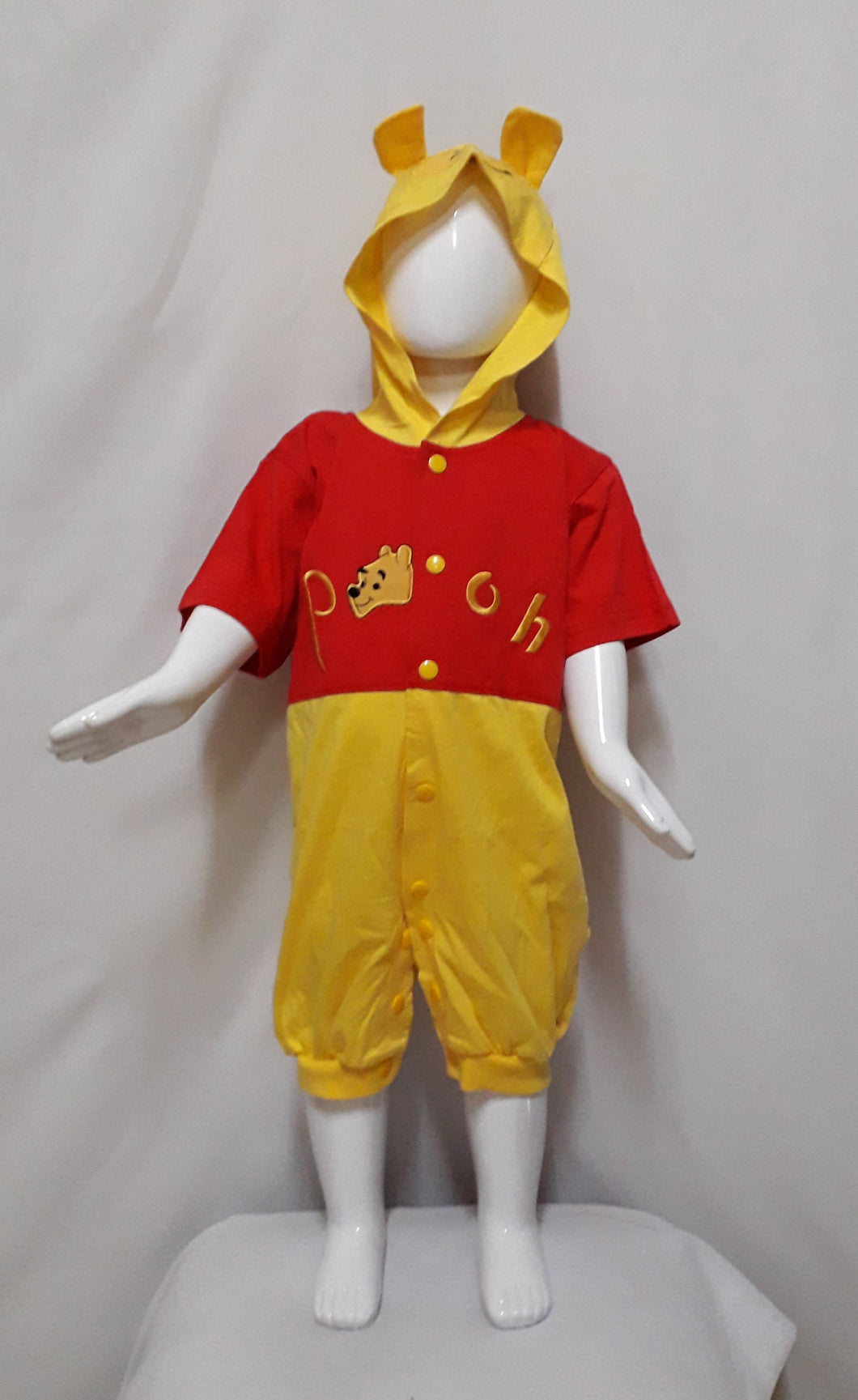 Pooh Costume for 1-2y