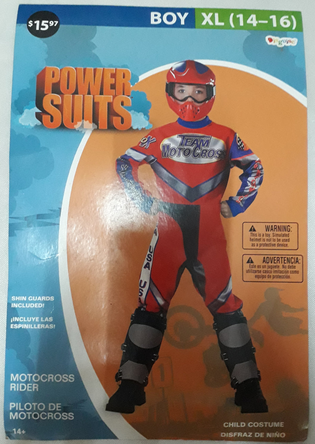Power suit Costume for Kids 9-10y