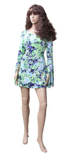 Load image into Gallery viewer, floral print dress with long sleeves 