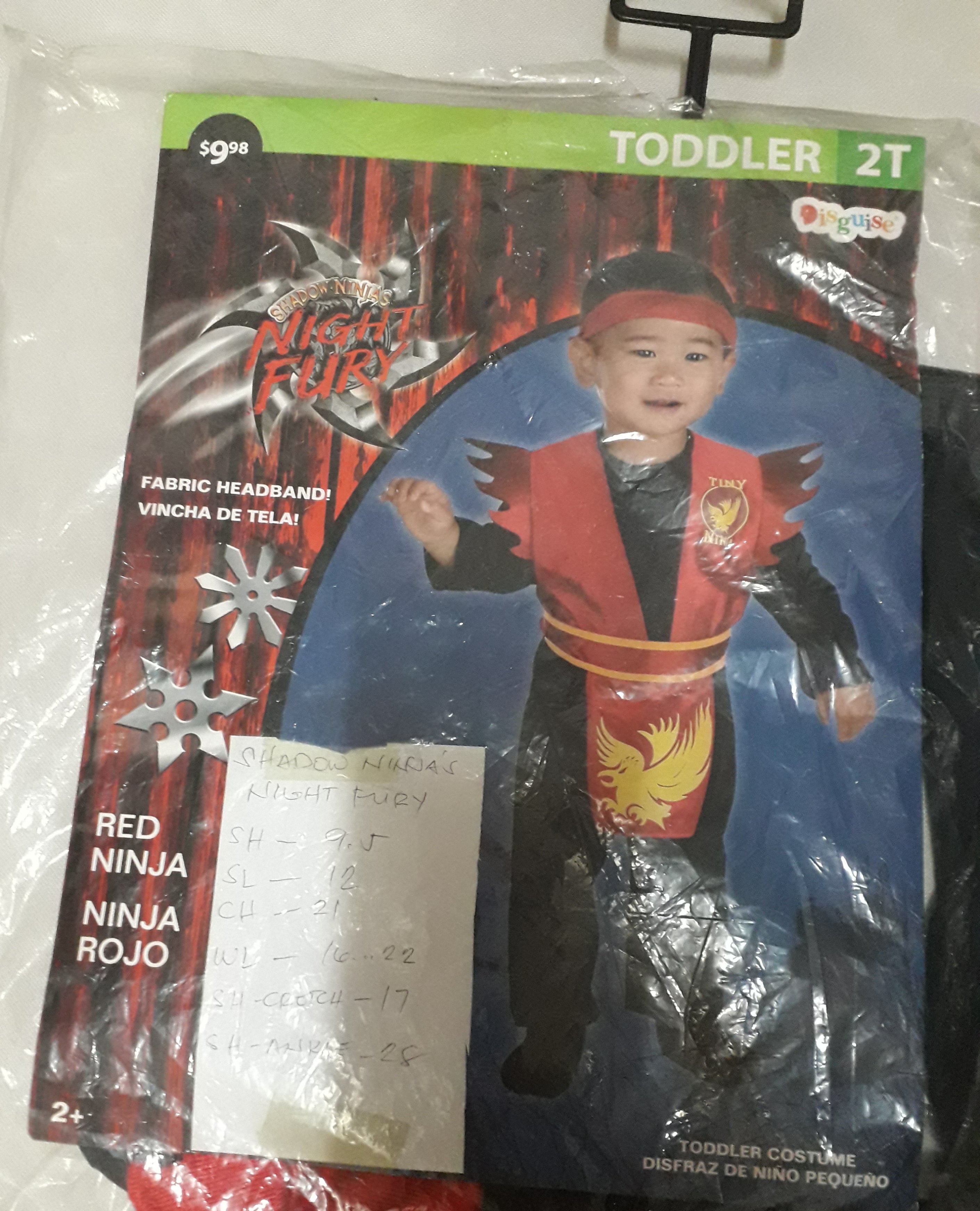 Kids' Shadow Ninja Costume