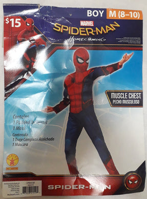 Spiderman Costume for Kids 8-9yo