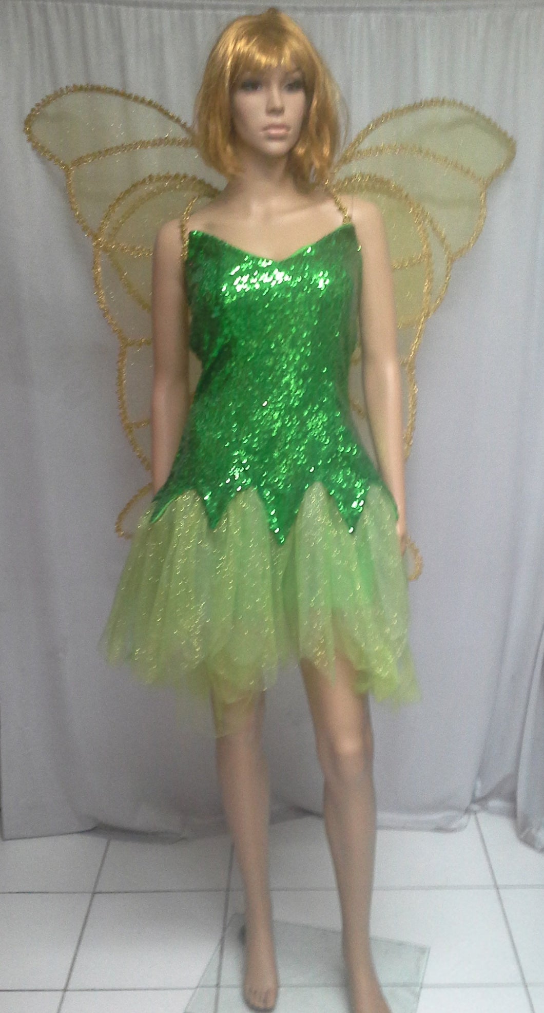 Tinker Bell Fairy Costume